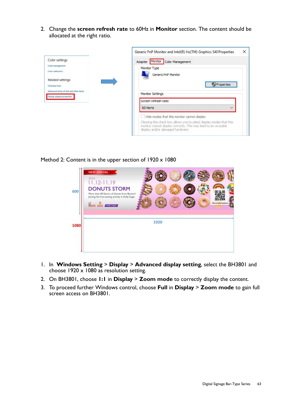 BenQ RM8602K 86" Class 4K UHD Educational Touchscreen LED Display User Manual | Page 63 / 107