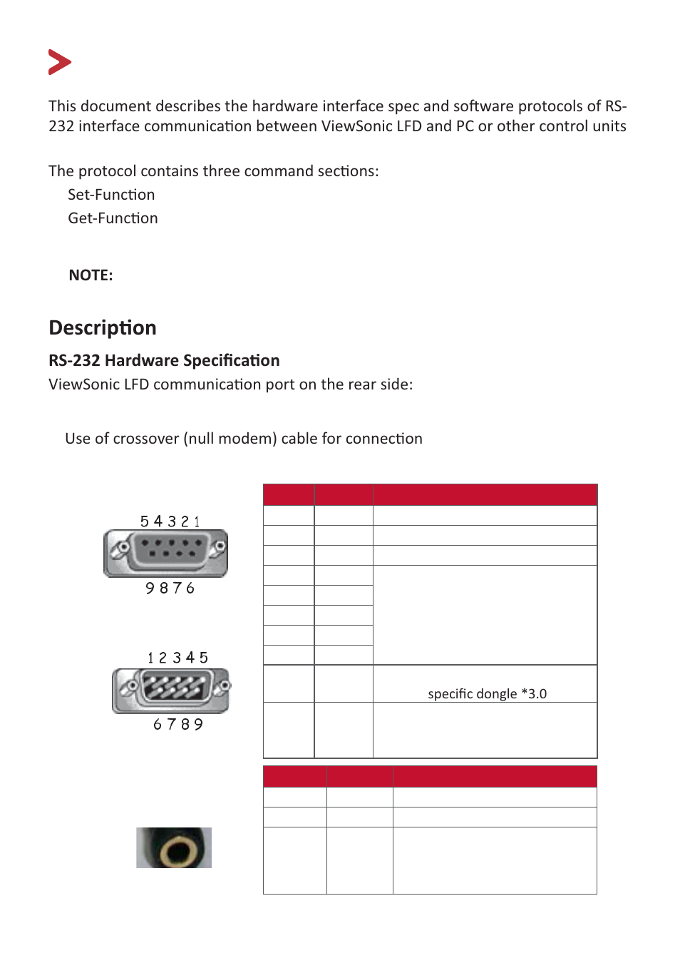 Rs-232 protocol, Ğɛđƌŝɖɵžŷ | VIEWSONIC ViewBoard 55" UHD 4K Interactive Display User Manual | Page 104 / 139