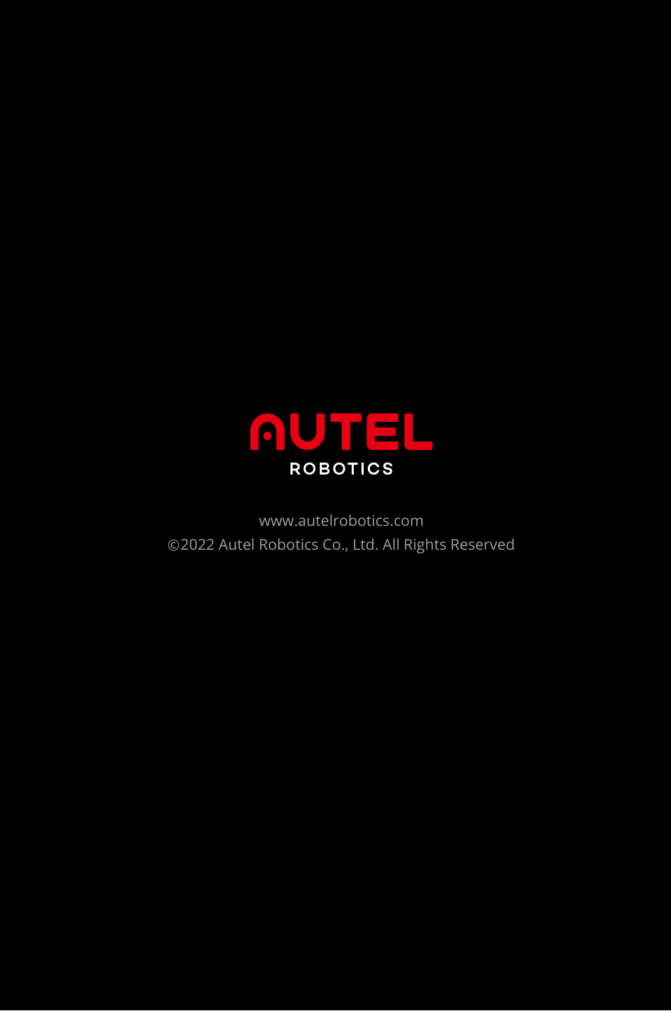 Autel Robotics EVO II Dual 640T Enterprise Bundle V3 Drone with Thermal Imaging User Manual | Page 17 / 17