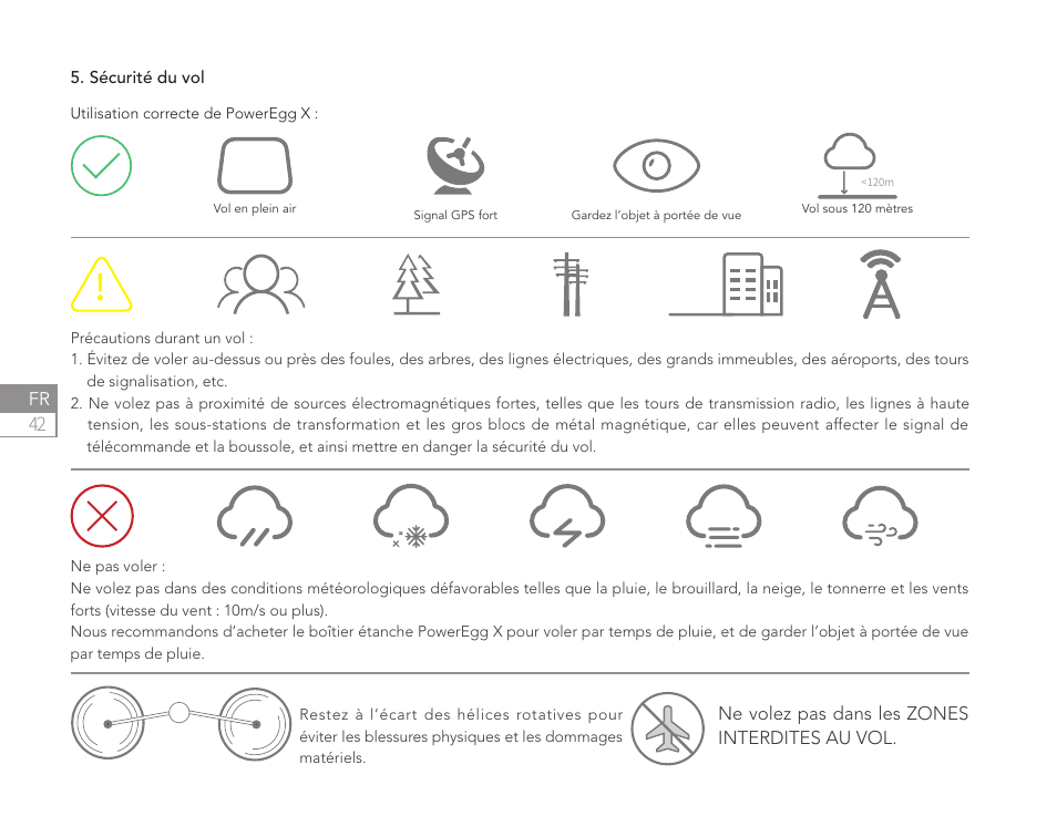 Power Vision PowerEgg X Explorer AI Camera & Drone User Manual | Page 44 / 84