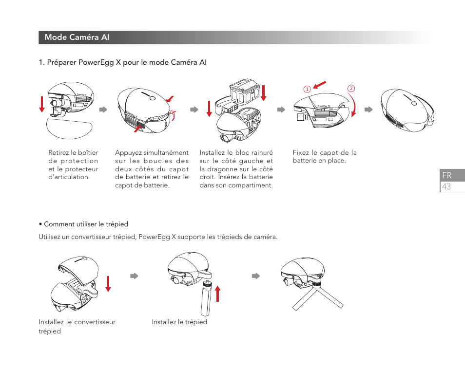Power Vision PowerEgg X Explorer AI Camera & Drone User Manual | Page 45 / 84