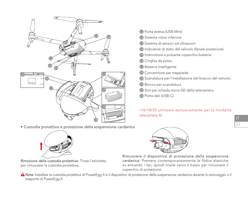 Power Vision PowerEgg X Explorer AI Camera & Drone User Manual | Page 59 / 84