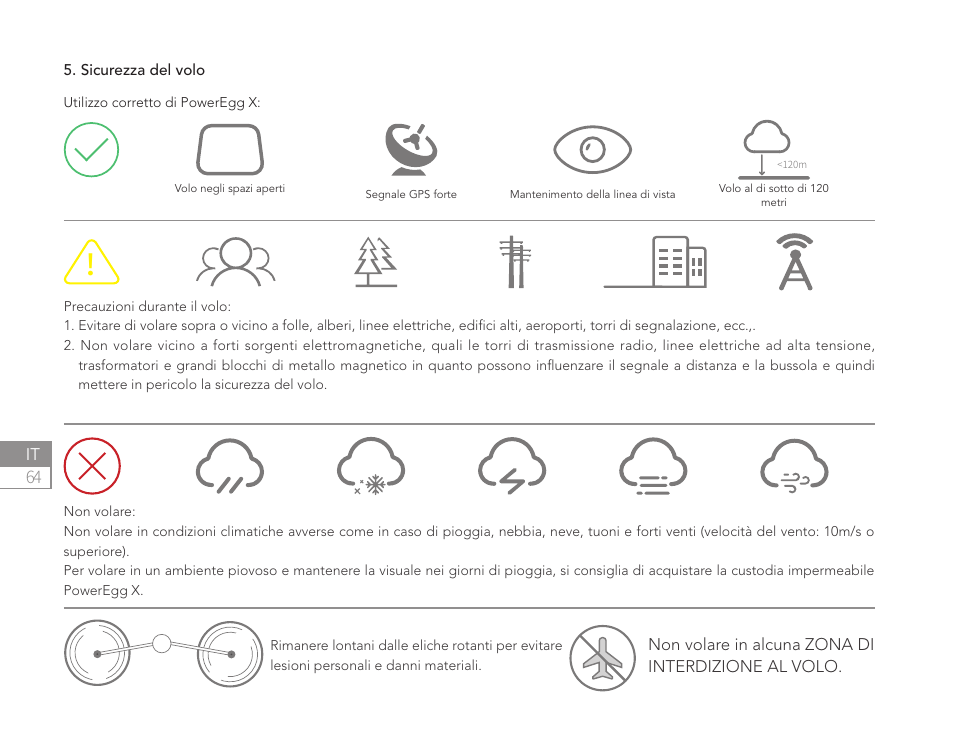 Power Vision PowerEgg X Explorer AI Camera & Drone User Manual | Page 66 / 84