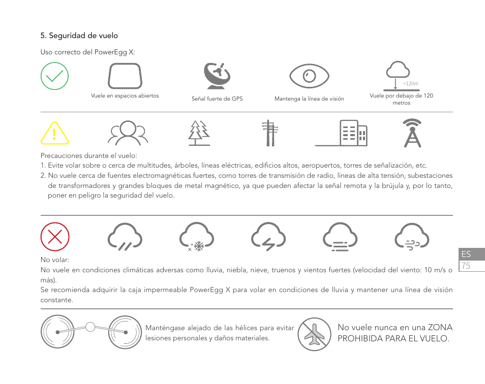 Power Vision PowerEgg X Explorer AI Camera & Drone User Manual | Page 77 / 84