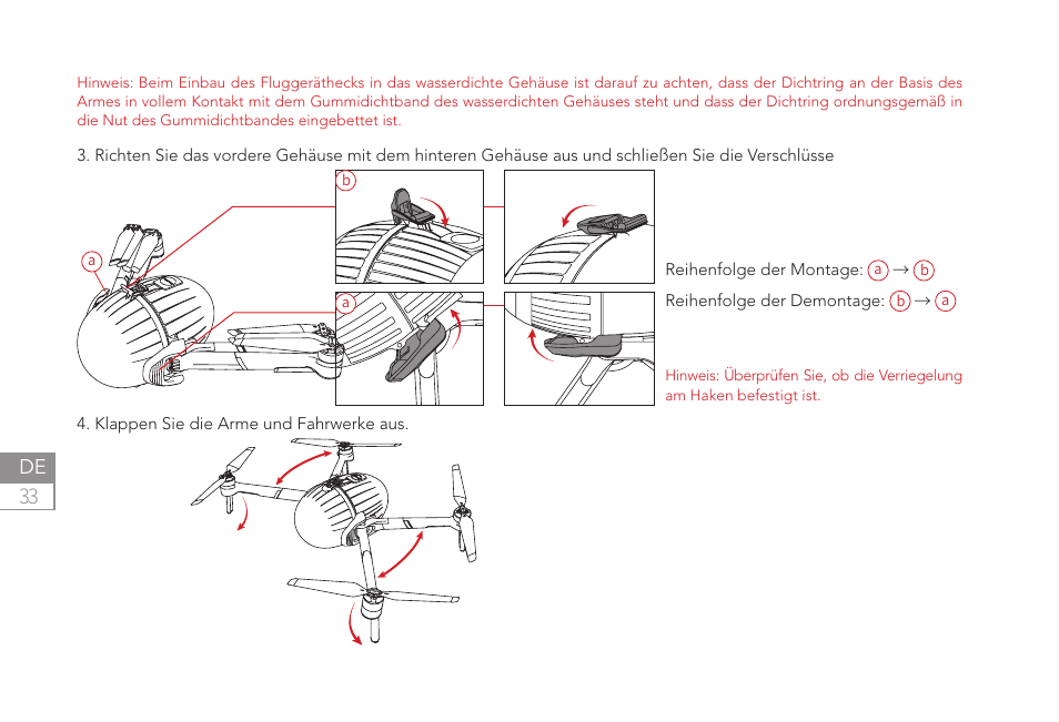 33 de | Power Vision PowerEgg X Wizard Waterproof AI Camera & Drone User Manual | Page 34 / 56