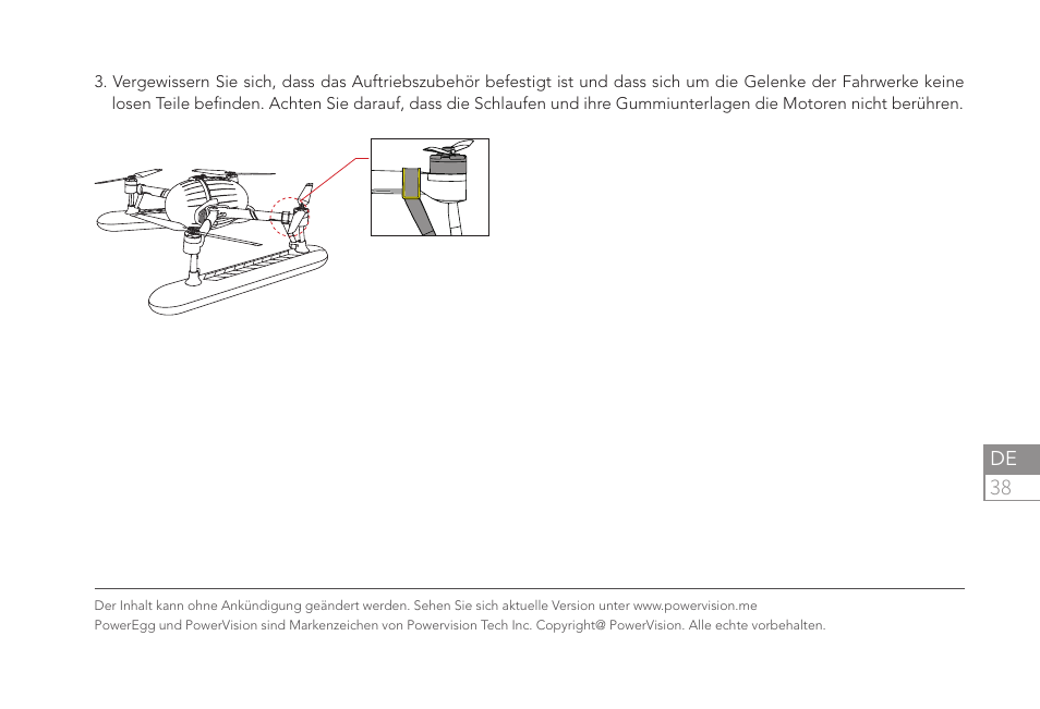 Power Vision PowerEgg X Wizard Waterproof AI Camera & Drone User Manual | Page 39 / 56