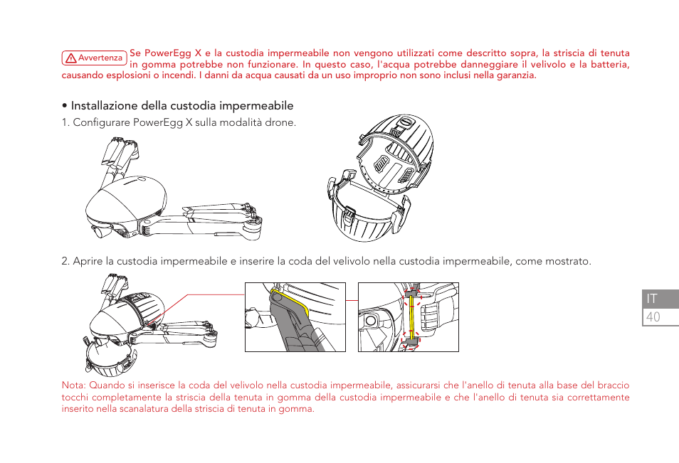 Power Vision PowerEgg X Wizard Waterproof AI Camera & Drone User Manual | Page 41 / 56