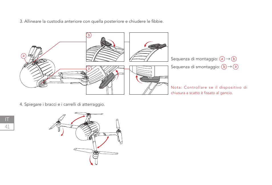 41 it | Power Vision PowerEgg X Wizard Waterproof AI Camera & Drone User Manual | Page 42 / 56