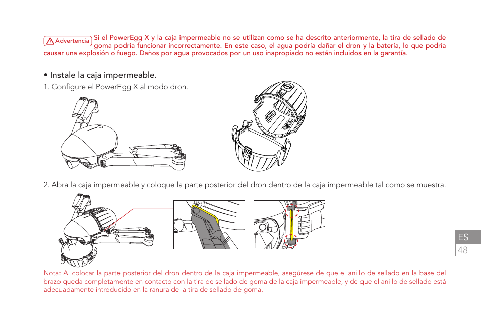 Power Vision PowerEgg X Wizard Waterproof AI Camera & Drone User Manual | Page 49 / 56