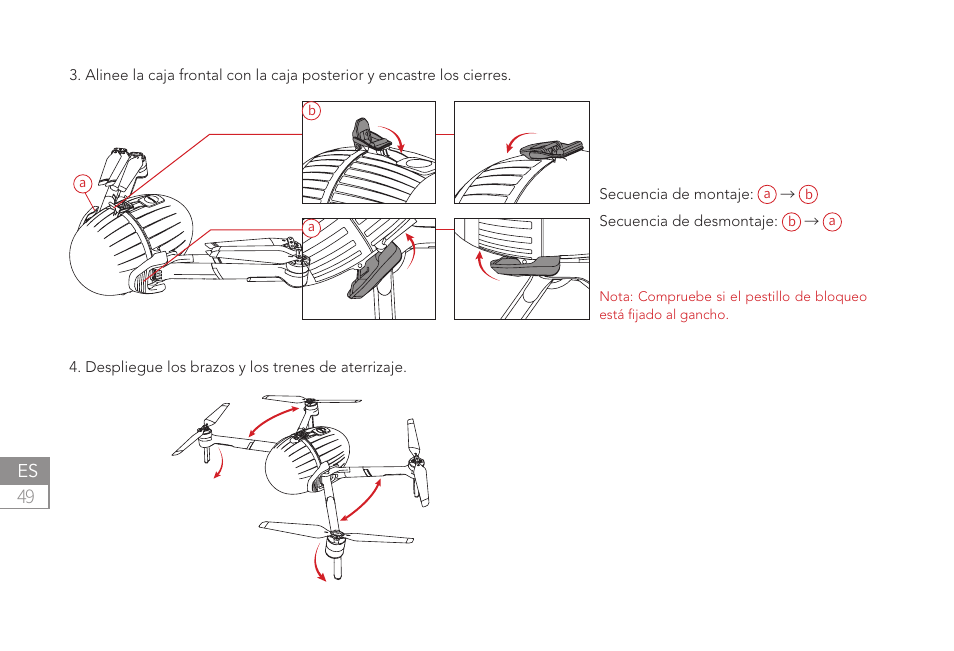 49 es | Power Vision PowerEgg X Wizard Waterproof AI Camera & Drone User Manual | Page 50 / 56