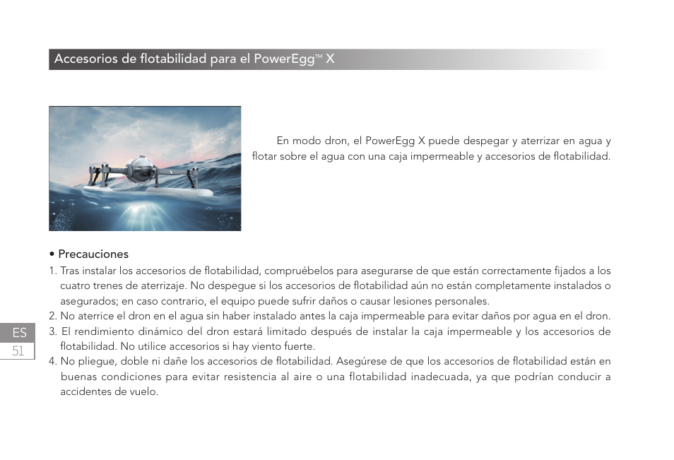 Power Vision PowerEgg X Wizard Waterproof AI Camera & Drone User Manual | Page 52 / 56