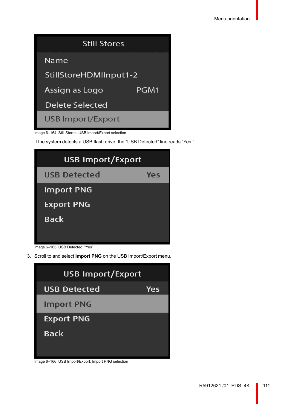 Barco PDS-4K HDMI Presentation Switcher User Manual | Page 111 / 224