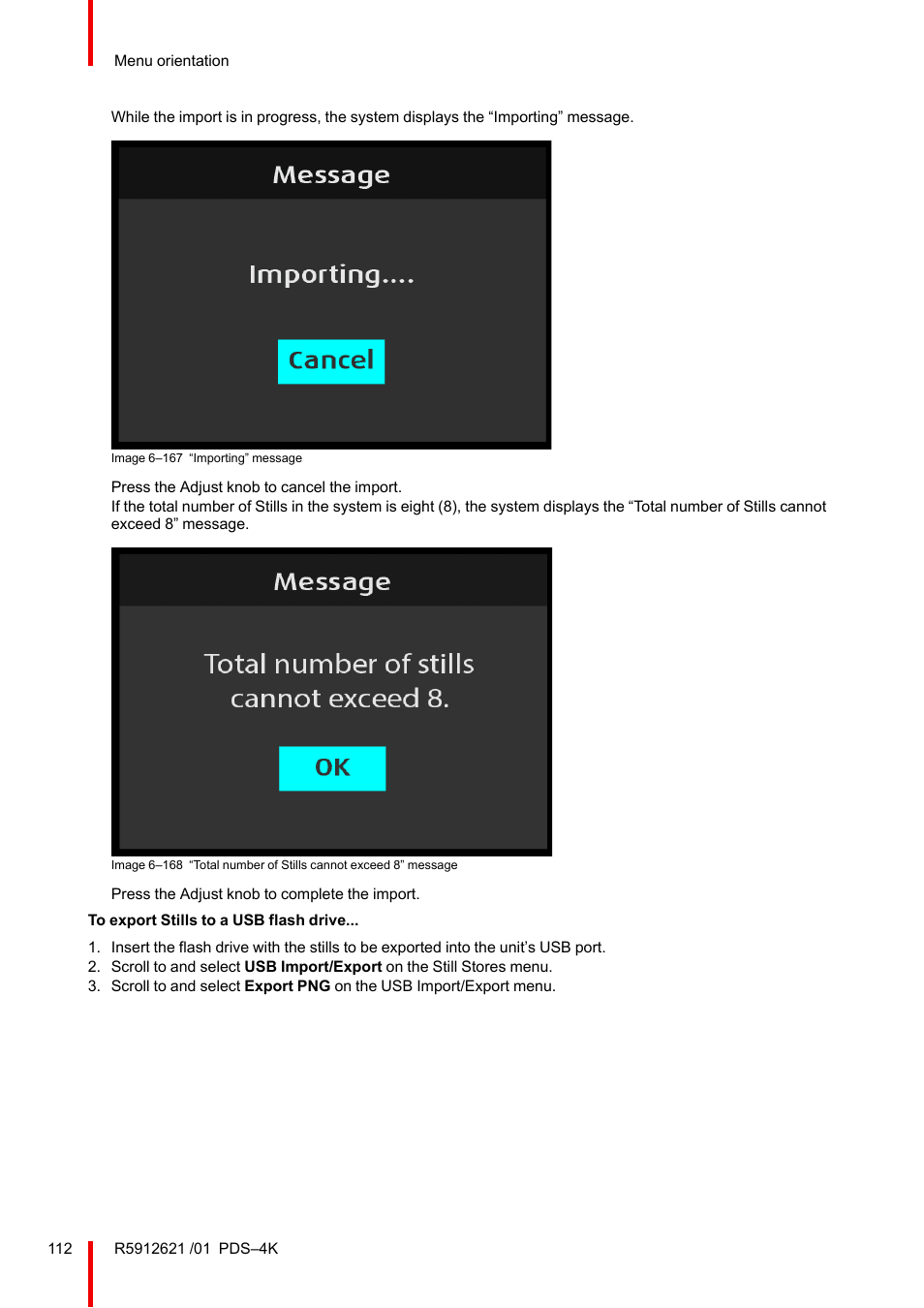 Barco PDS-4K HDMI Presentation Switcher User Manual | Page 112 / 224