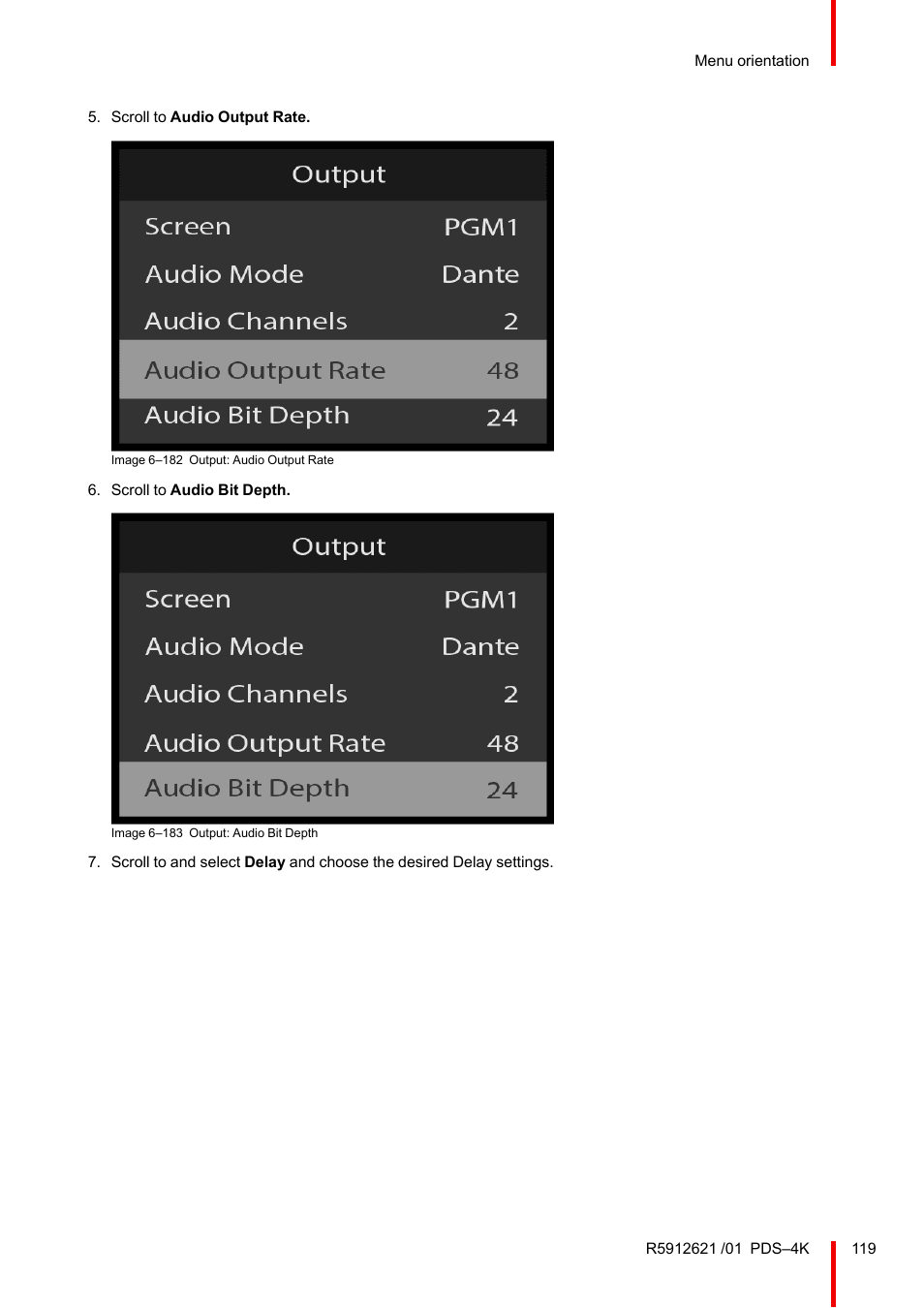 Barco PDS-4K HDMI Presentation Switcher User Manual | Page 119 / 224