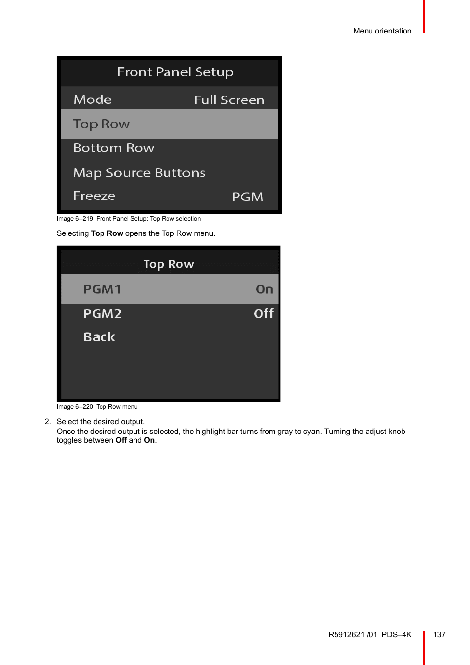 Barco PDS-4K HDMI Presentation Switcher User Manual | Page 137 / 224