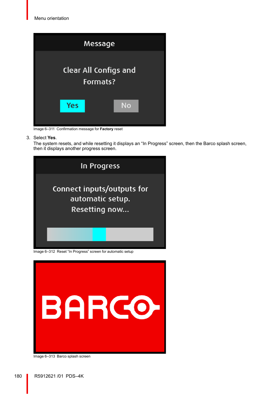 Barco PDS-4K HDMI Presentation Switcher User Manual | Page 180 / 224
