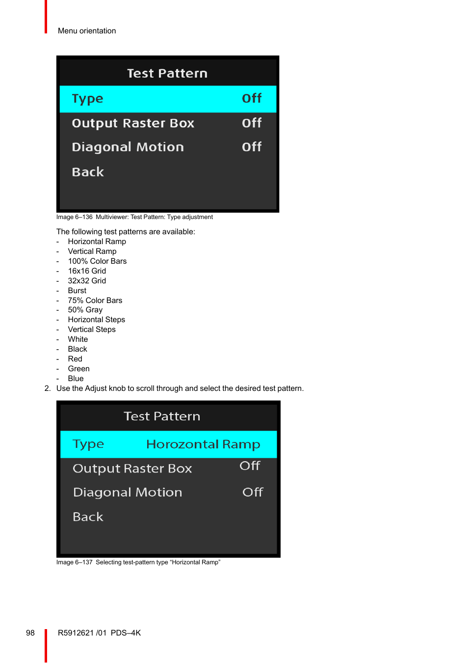 Barco PDS-4K HDMI Presentation Switcher User Manual | Page 98 / 224