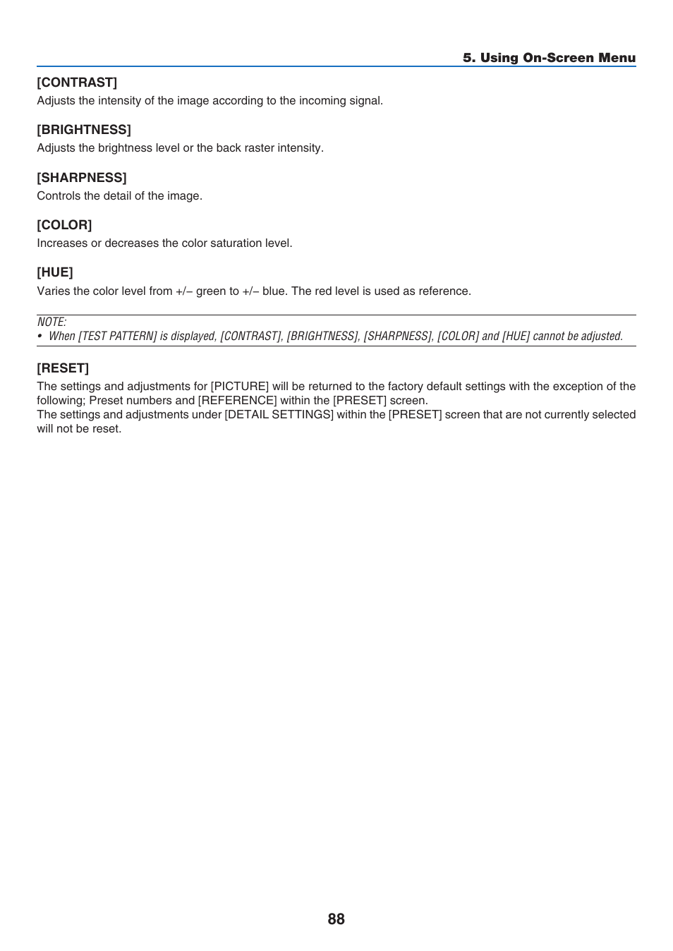 NEC 40,000-Lumen 4K Laser Installation Projector User Manual | Page 105 / 192