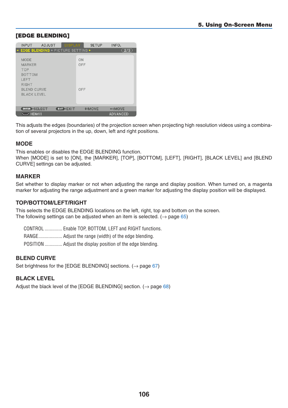 NEC 40,000-Lumen 4K Laser Installation Projector User Manual | Page 123 / 192