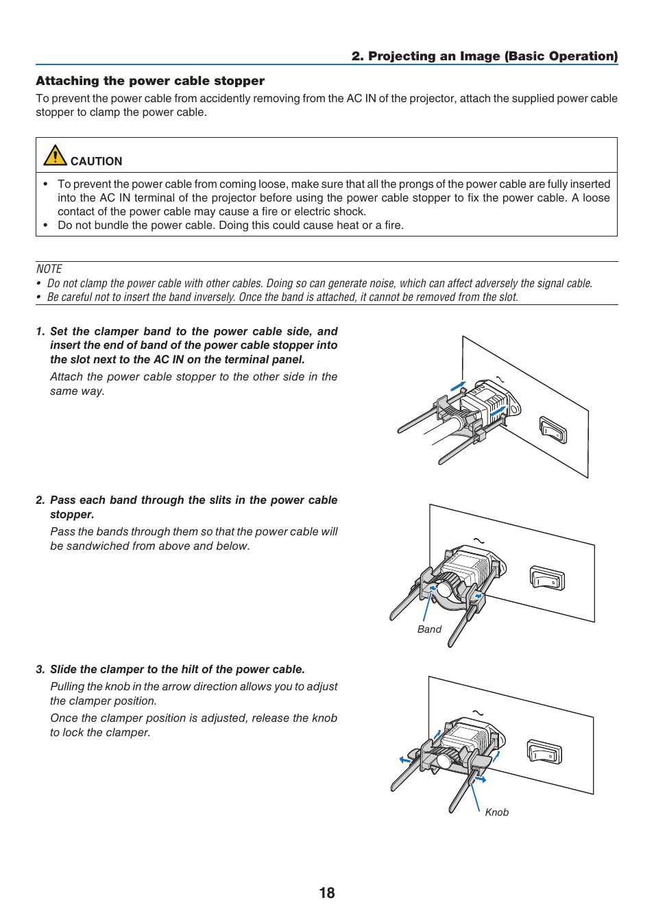 NEC 40,000-Lumen 4K Laser Installation Projector User Manual | Page 35 / 192