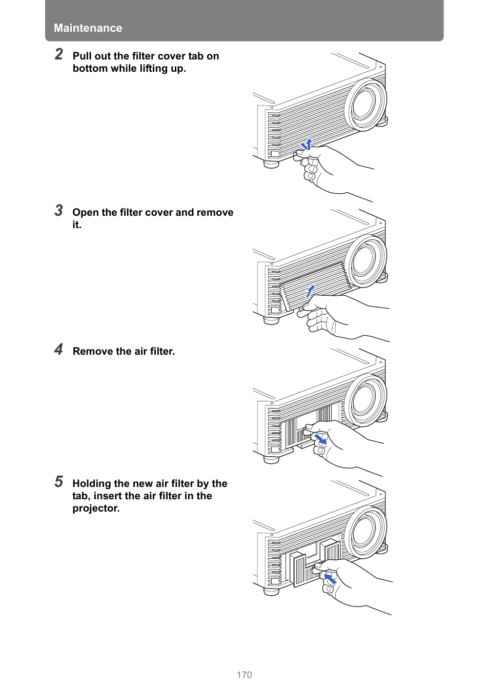Canon REALiS 4K501ST Pro AV 5000-Lumen LCoS Projector User Manual | Page 170 / 196