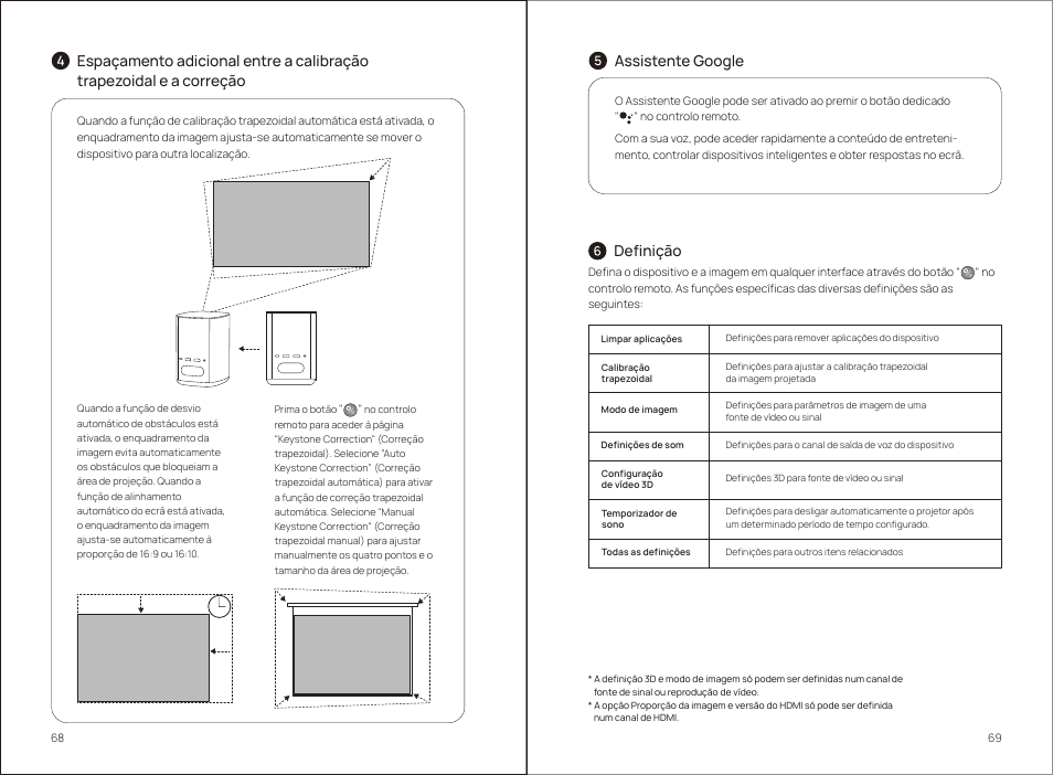 Assistente google definição | Xgimi MoGo 2 Pro 400-Lumen Full HD Portable DLP Wireless Projector User Manual | Page 39 / 54