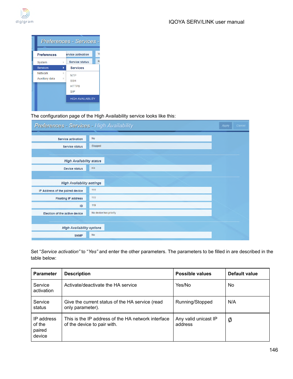 Digigram Software for IQOYA SERV/LINK 88 (Upgrades from 8 Codecs to 16) User Manual | Page 146 / 160