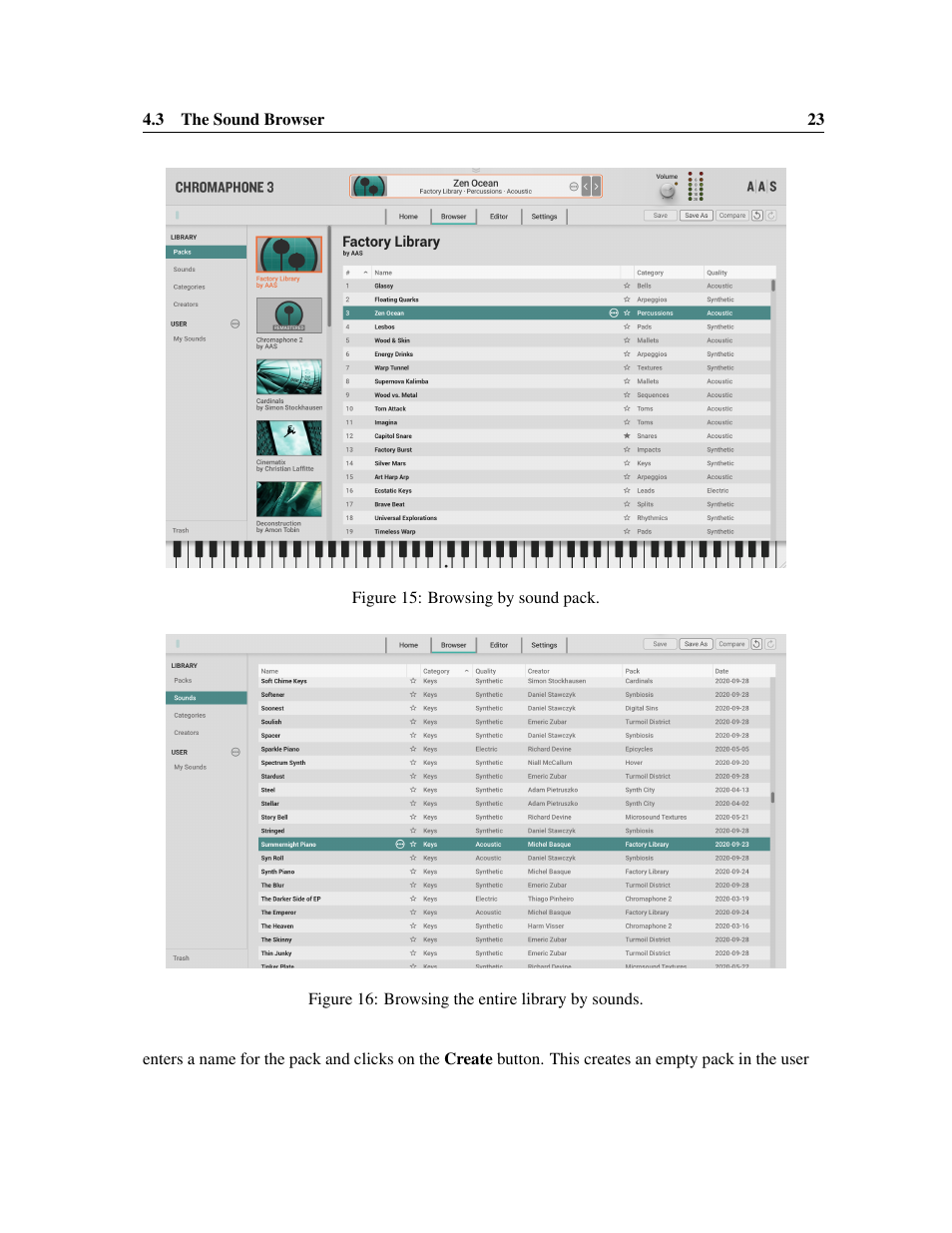 Applied Acoustics Systems Chromaphone 3 Upgrade Acoustic Object Synthesizer Plug-In (Download) User Manual | Page 23 / 83
