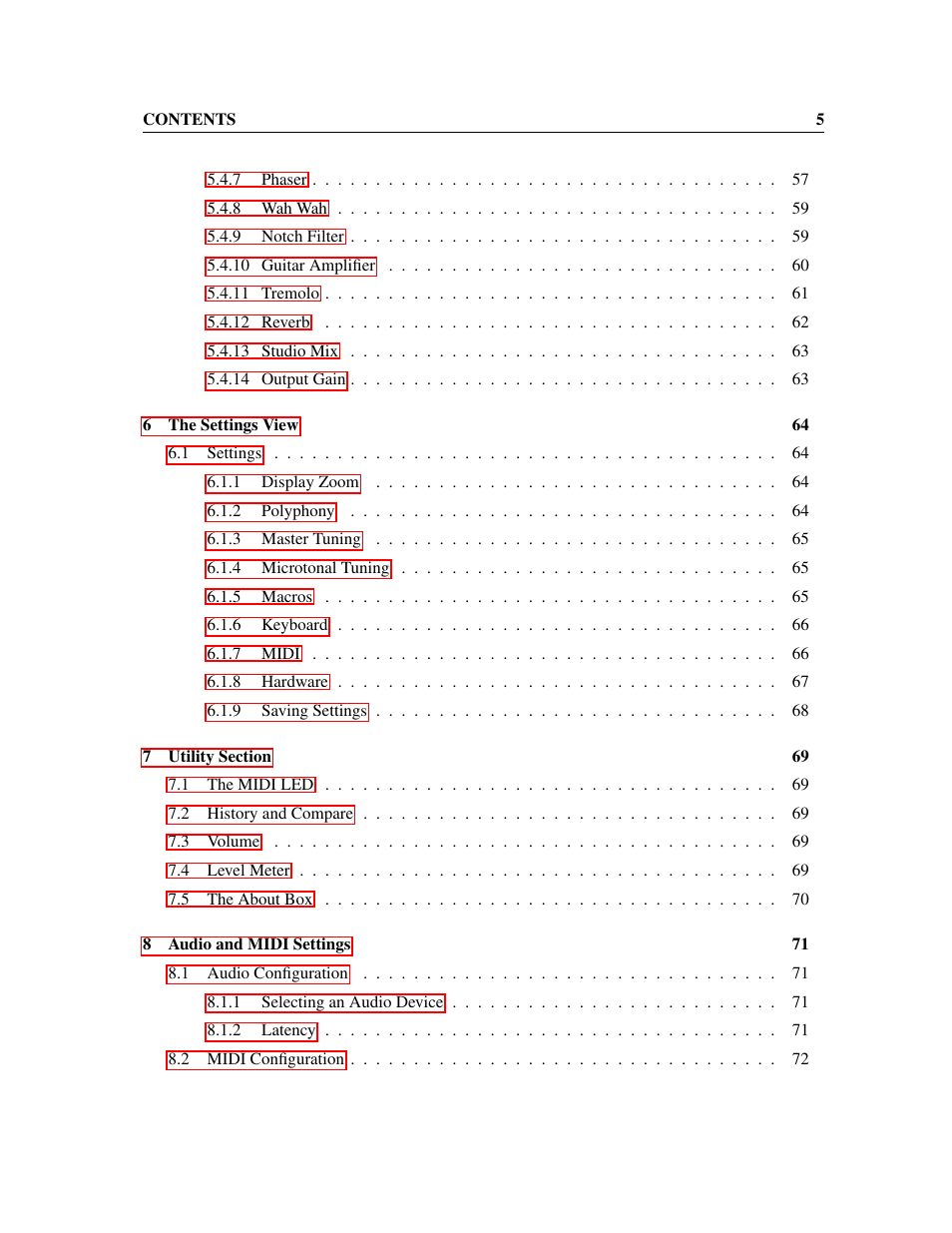 Applied Acoustics Systems Chromaphone 3 Upgrade Acoustic Object Synthesizer Plug-In (Download) User Manual | Page 5 / 83