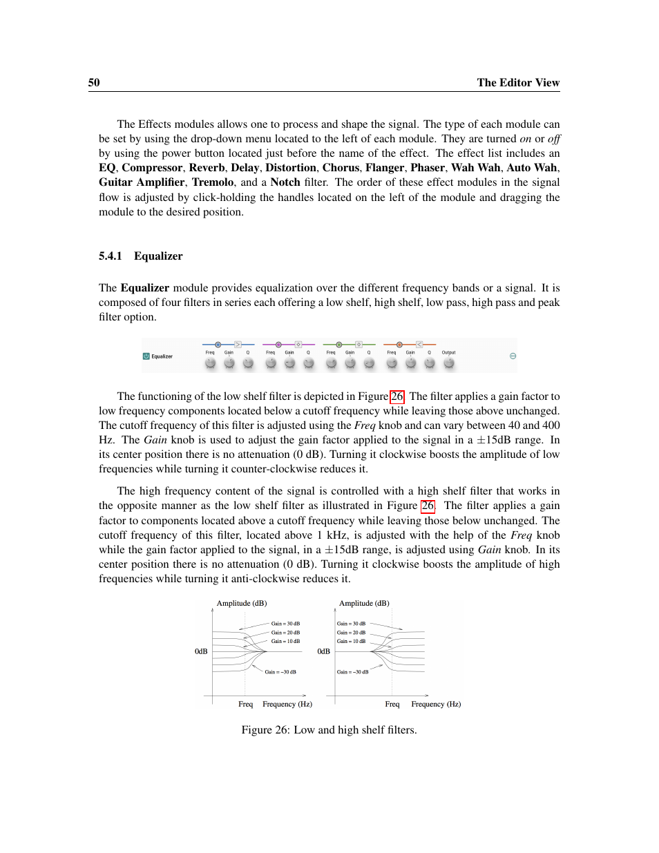 Equalizer | Applied Acoustics Systems Chromaphone 3 Upgrade Acoustic Object Synthesizer Plug-In (Download) User Manual | Page 50 / 83
