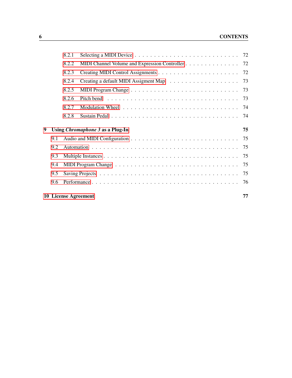 Applied Acoustics Systems Chromaphone 3 Upgrade Acoustic Object Synthesizer Plug-In (Download) User Manual | Page 6 / 83