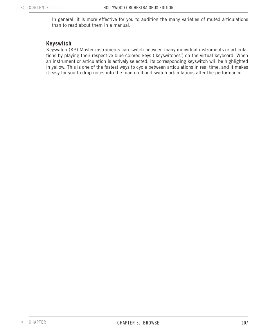 EastWest Hollywood Orchestra Opus Edition Virtual Instrument Plug-In (Download) User Manual | Page 107 / 228
