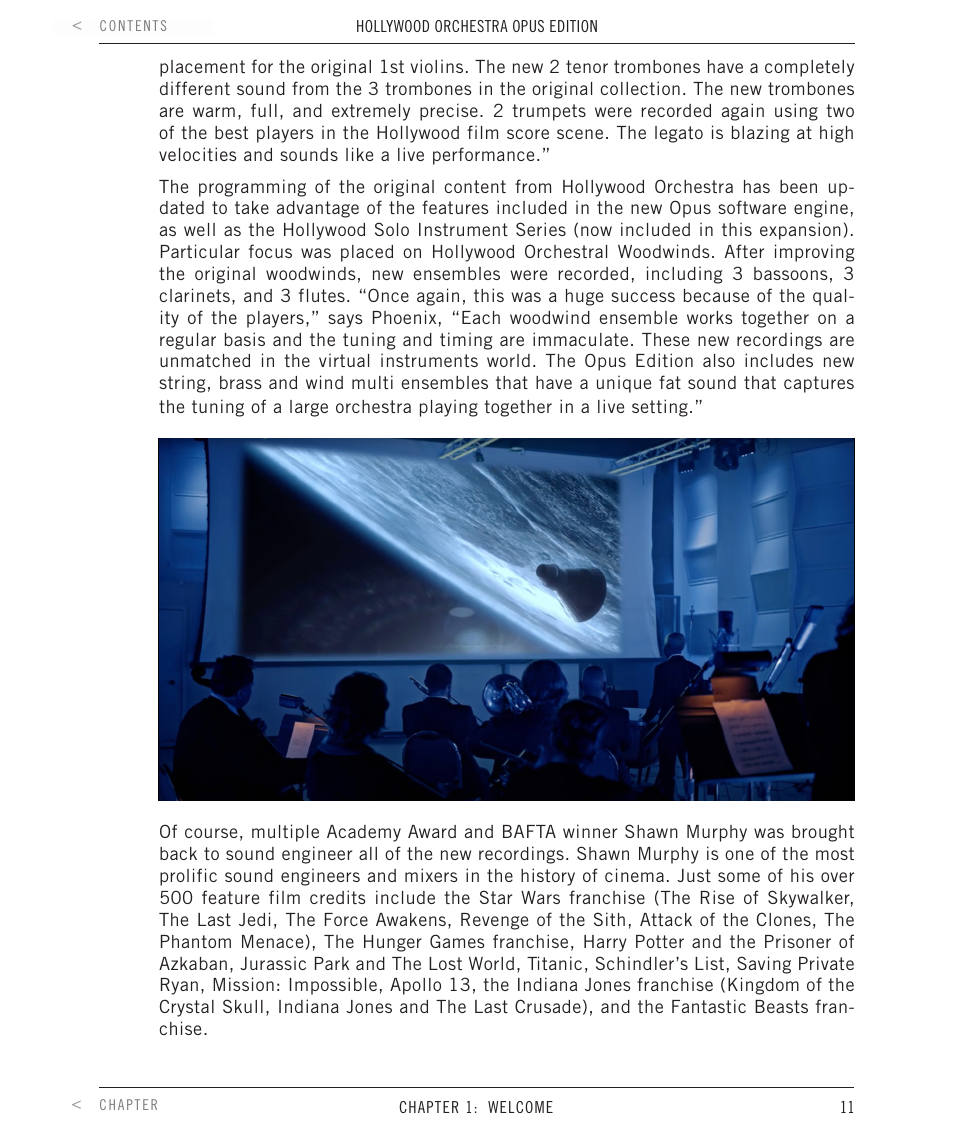 EastWest Hollywood Orchestra Opus Edition Virtual Instrument Plug-In (Download) User Manual | Page 11 / 228