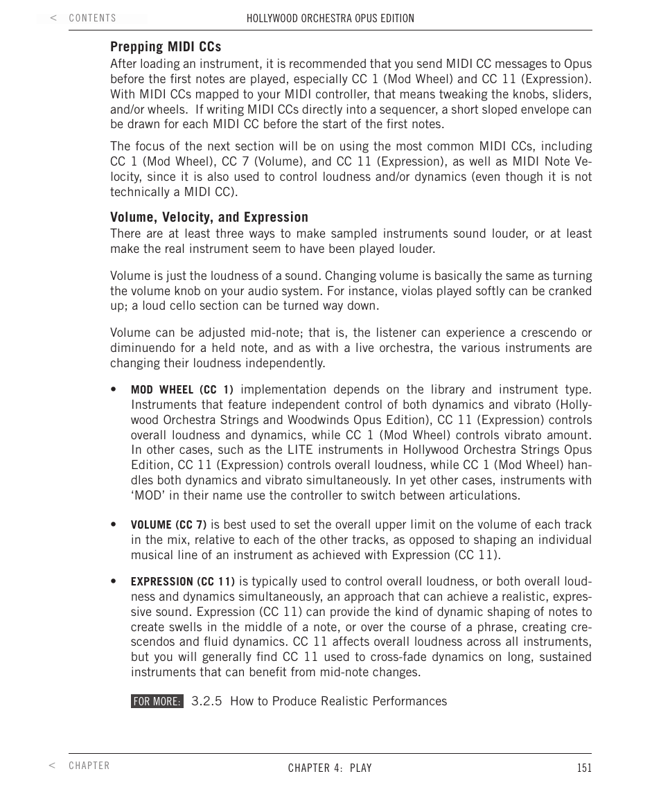 EastWest Hollywood Orchestra Opus Edition Virtual Instrument Plug-In (Download) User Manual | Page 151 / 228