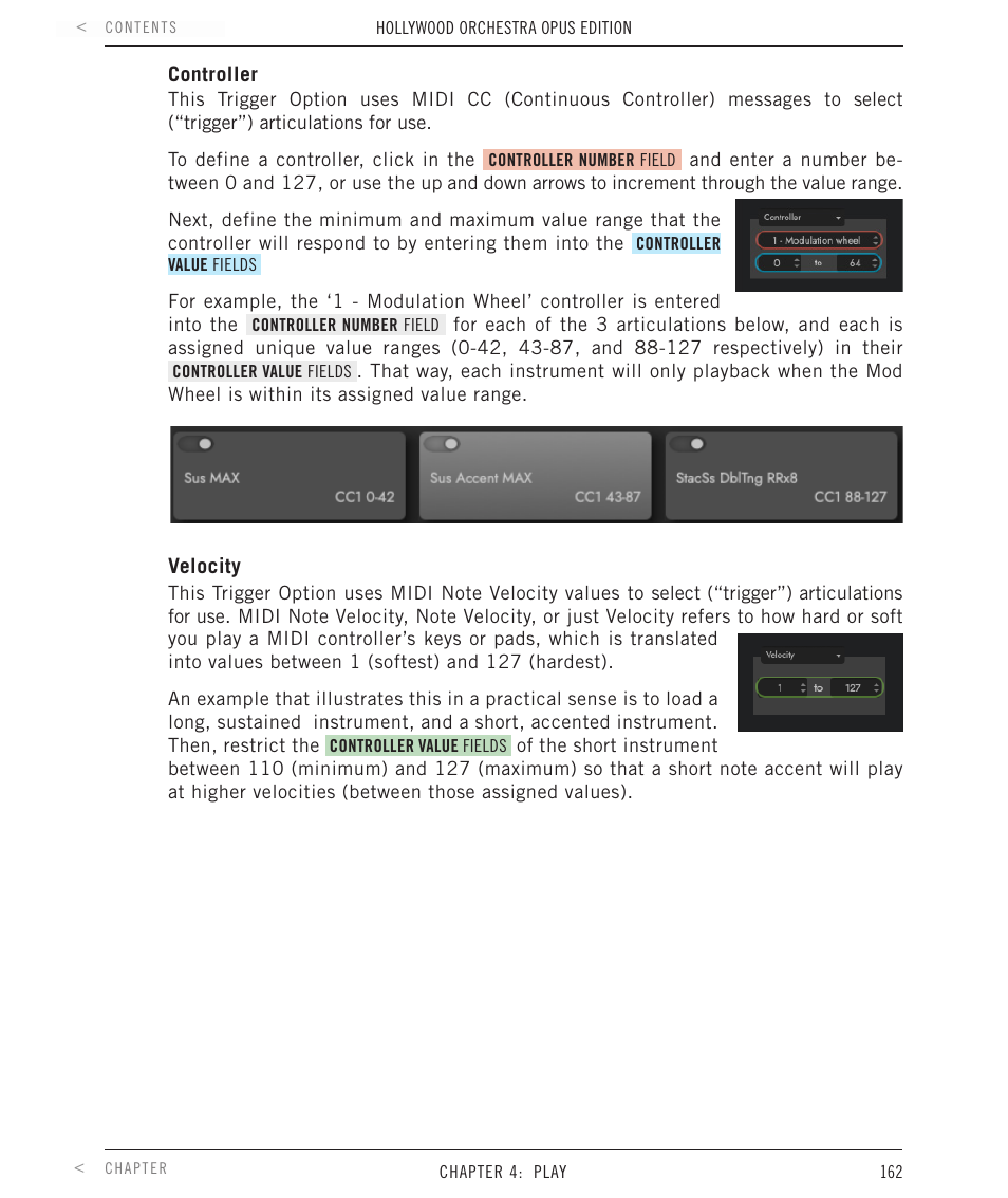 EastWest Hollywood Orchestra Opus Edition Virtual Instrument Plug-In (Download) User Manual | Page 162 / 228