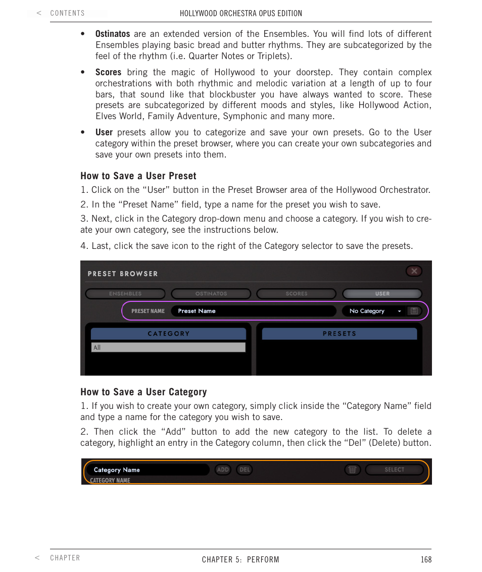EastWest Hollywood Orchestra Opus Edition Virtual Instrument Plug-In (Download) User Manual | Page 168 / 228