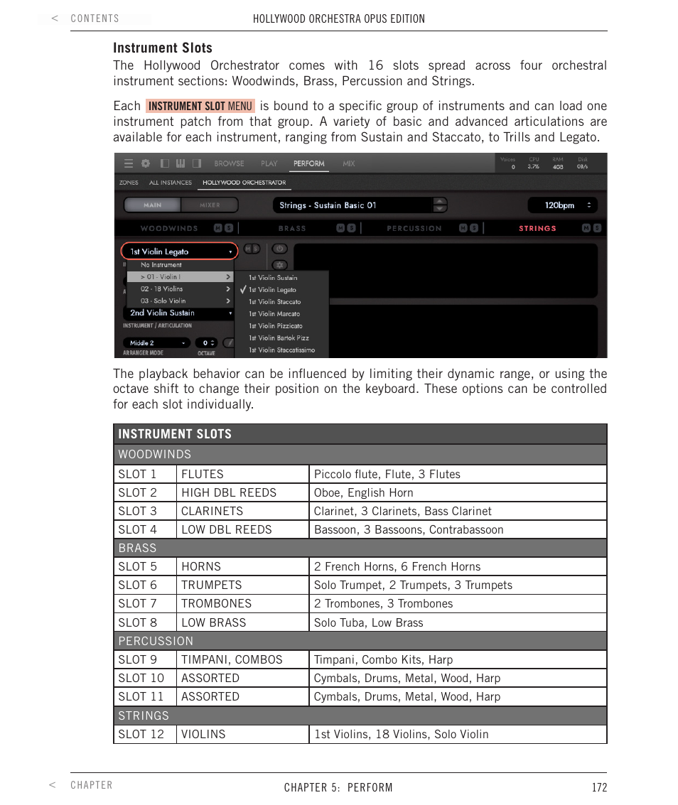 EastWest Hollywood Orchestra Opus Edition Virtual Instrument Plug-In (Download) User Manual | Page 172 / 228