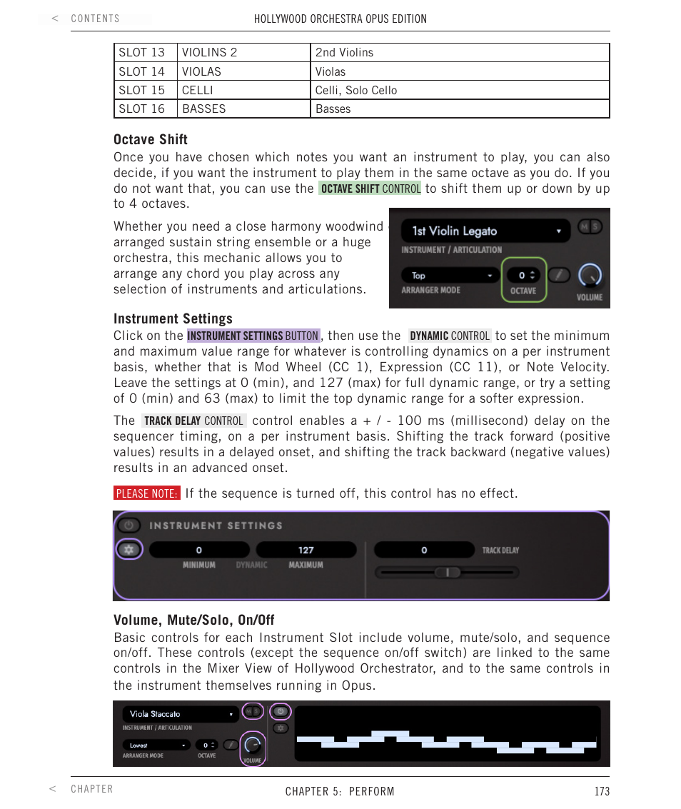 EastWest Hollywood Orchestra Opus Edition Virtual Instrument Plug-In (Download) User Manual | Page 173 / 228