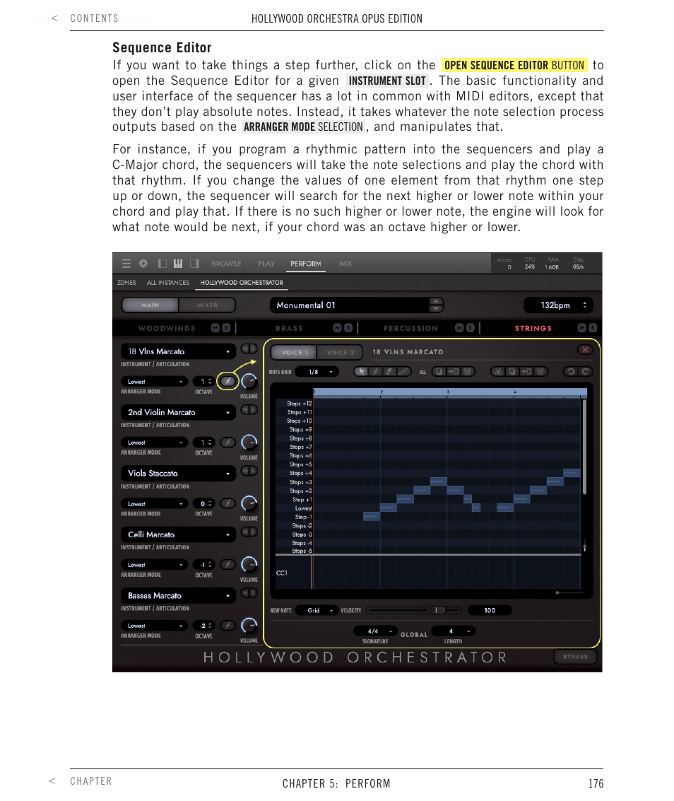 EastWest Hollywood Orchestra Opus Edition Virtual Instrument Plug-In (Download) User Manual | Page 176 / 228