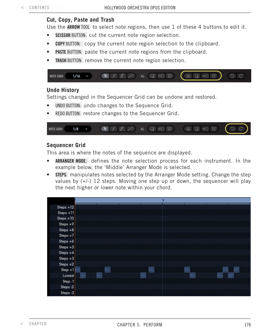 EastWest Hollywood Orchestra Opus Edition Virtual Instrument Plug-In (Download) User Manual | Page 178 / 228