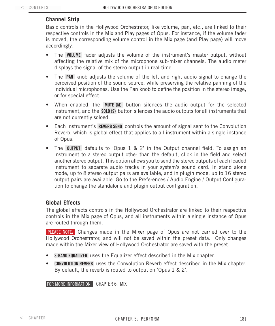 EastWest Hollywood Orchestra Opus Edition Virtual Instrument Plug-In (Download) User Manual | Page 181 / 228