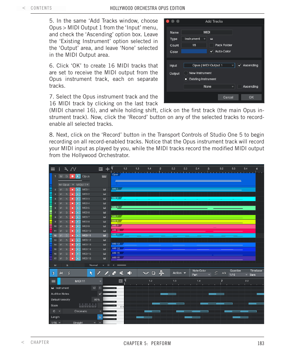 EastWest Hollywood Orchestra Opus Edition Virtual Instrument Plug-In (Download) User Manual | Page 183 / 228