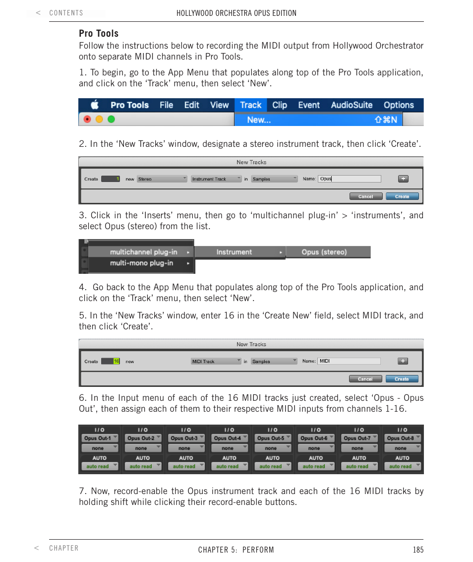 EastWest Hollywood Orchestra Opus Edition Virtual Instrument Plug-In (Download) User Manual | Page 185 / 228