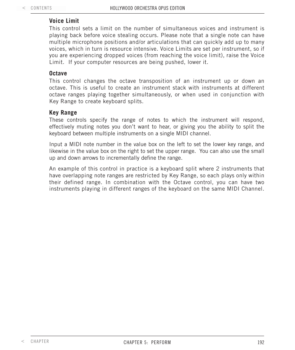 EastWest Hollywood Orchestra Opus Edition Virtual Instrument Plug-In (Download) User Manual | Page 192 / 228