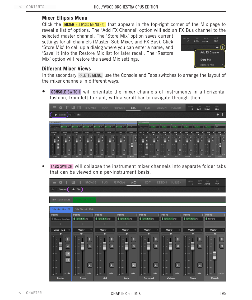 EastWest Hollywood Orchestra Opus Edition Virtual Instrument Plug-In (Download) User Manual | Page 195 / 228