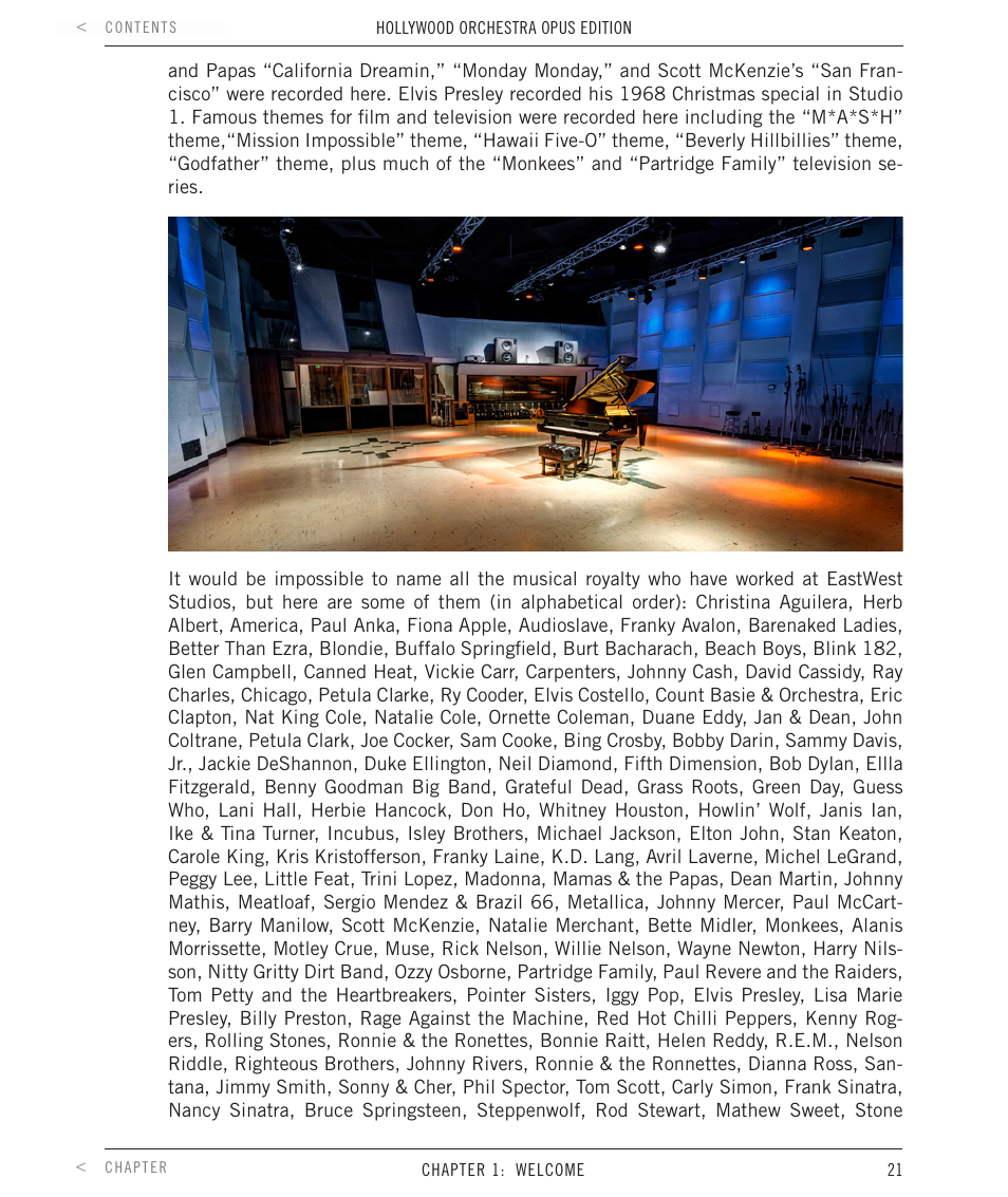 EastWest Hollywood Orchestra Opus Edition Virtual Instrument Plug-In (Download) User Manual | Page 21 / 228