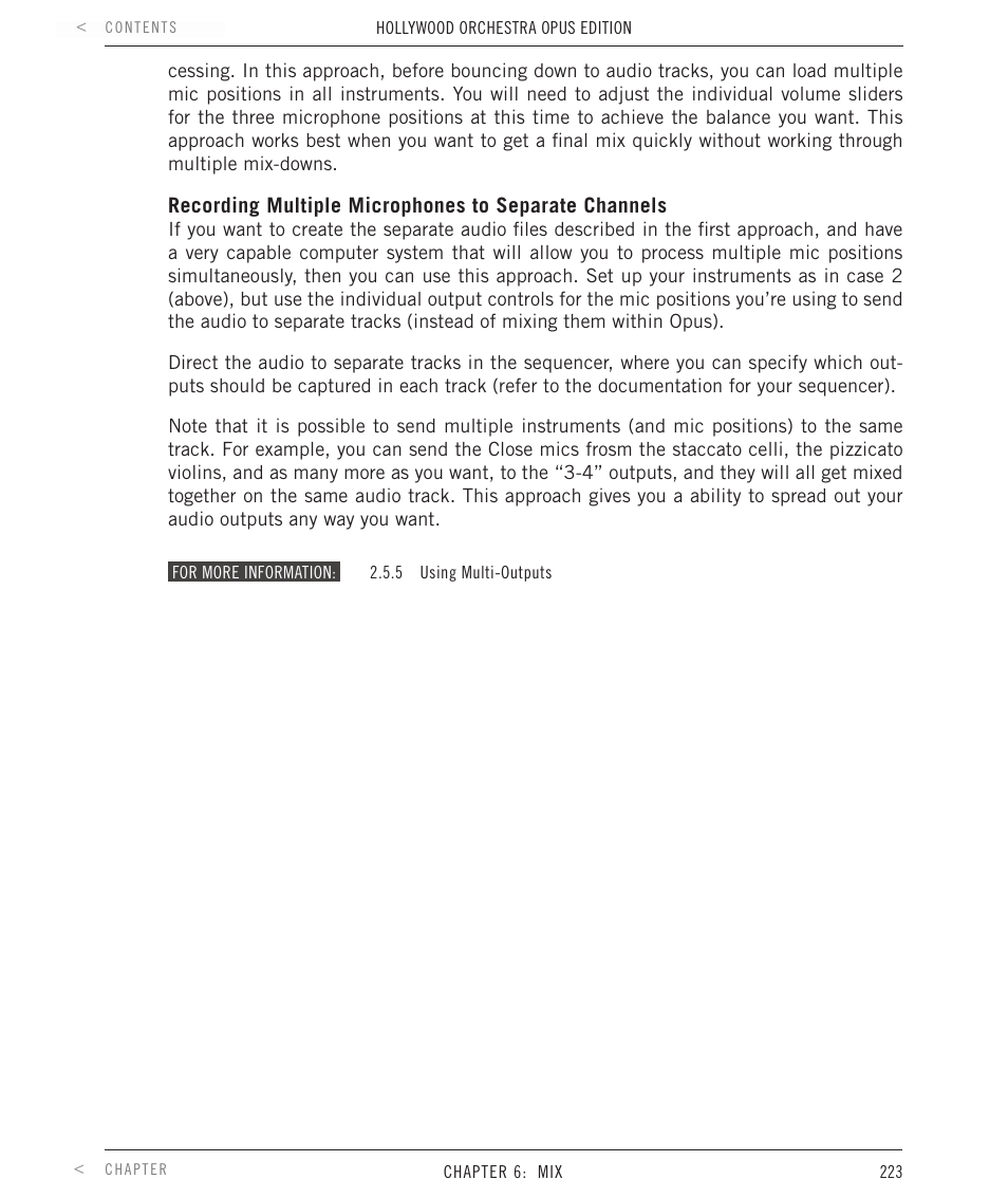 EastWest Hollywood Orchestra Opus Edition Virtual Instrument Plug-In (Download) User Manual | Page 223 / 228