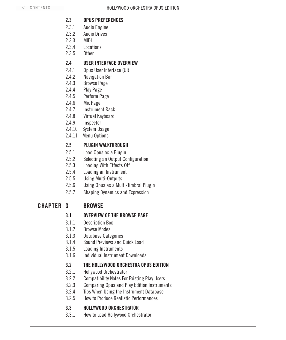 EastWest Hollywood Orchestra Opus Edition Virtual Instrument Plug-In (Download) User Manual | Page 5 / 228