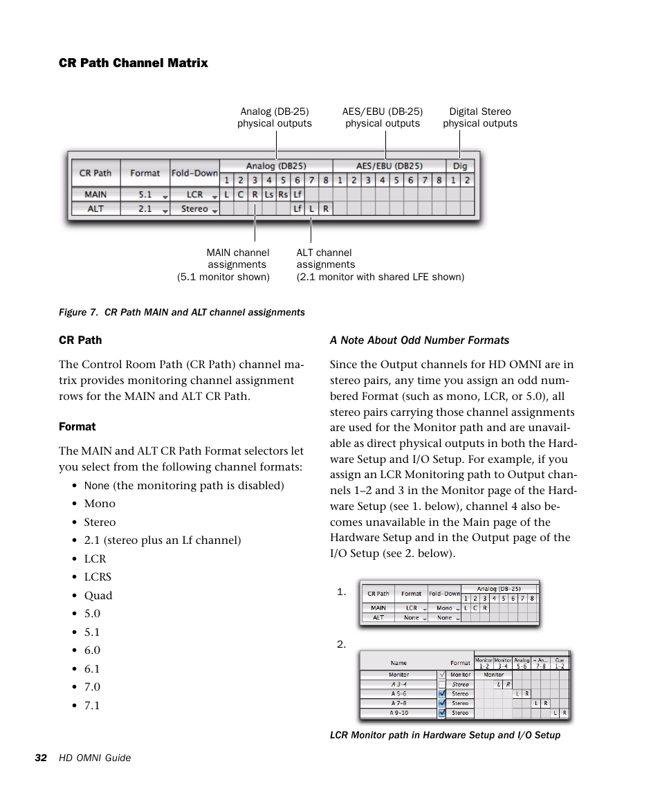 Avid HD OMNI Preamp, I/O, and Monitoring Pro Tools HD Series Interface User Manual | Page 36 / 71