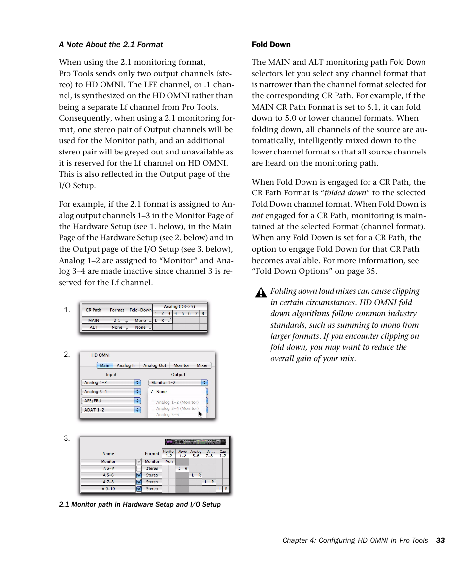 Avid HD OMNI Preamp, I/O, and Monitoring Pro Tools HD Series Interface User Manual | Page 37 / 71